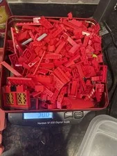 24.6 Oz Firehouse Red Lego Lot