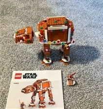 LEGO Star Wars AT-AT Gingerbread 40806 Set w/ Darth Vader & Instructions