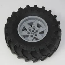 LEGO Technic Wheel & Tyre 107 x 44R From Ninjago Quake Mech Set 70632 - 1 Piece