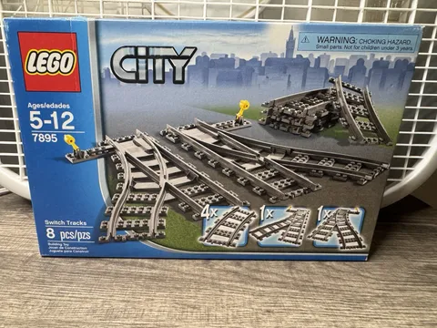 LEGO City Switch Tracks 7895 - New SEALED Box