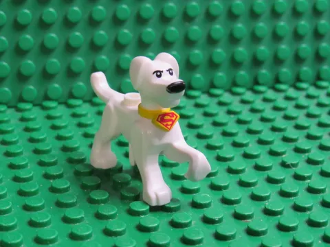 LEGO DC Krypto Superdog Justice League Dog Minifigure Animal DC Super Heroes K22