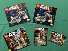 LEGO Star Wars 5 Manuals Only Pre-Owned/Used 75113-75131-2 X 75150-75153