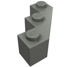 10x LEGO® Part 2462 - Brick, Modified Facet 3 x 3