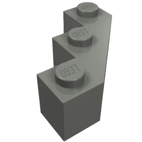 10x LEGO® Part 2462 - Brick, Modified Facet 3 x 3