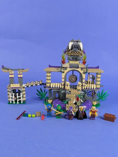 LEGO NINJAGO Enter the Serpent 70749 Complete Set Pre-Owned
