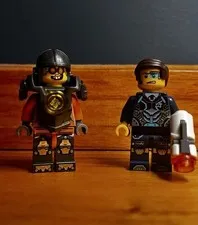 LEGO Ultra Agents Drillex & Agent Curtis Bolt Minifigures Excellent Condition