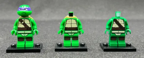 LEGO Ninja Turtles Minifigure Lot w/ Minifig Pieces - READ DESC