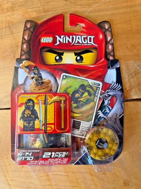 LEGO Ninjago Cole DX Spinner 2170 SEALED | SET OF 8 | SHIPPED IN ORIGINAL BOX