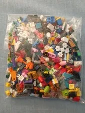 1/2 LB=LEGO SMALL PARTS 8 OZ LOT RANDOM AS PICTURED