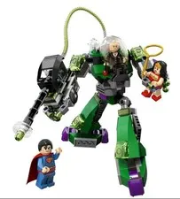 LEGO DC Super Heroes Set 6862 Superman Vs Power Armor Lex W/Instructions No Box