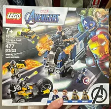 LEGO Marvel Avengers 76143 Avengers Truck Take-down 477 pcs Captain America
