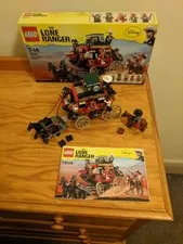 LEGO 79108 The Lone Ranger Stagecoach Escape 100% Complete w Box & Ins E-Rare
