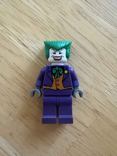 LEGO Batman Minifigure the Joker Orange Vest (Bat005) 2006