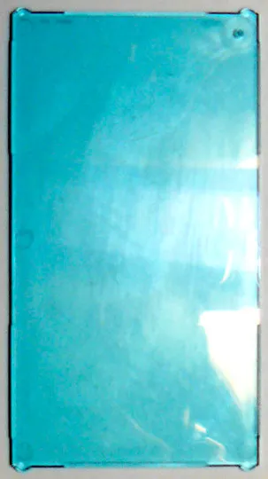 LEGO 2x Trans-Light Blue Glass for Window 1 x 4 x 6 inv.624