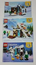 MANUALS ONLY Lego Creator 31080 -  3 in 1. INSTRUCTION BOOKS only