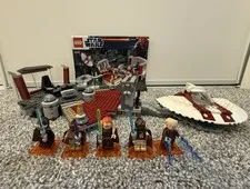 LEGO Star Wars 9526 Palpatine's Arrest W Minifigures & Instructions Rare Retired