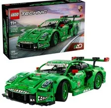 LEGO Technic Porsche 911 GT3 R Rexy AO Racing Car Building Toy for Boys & Girls 