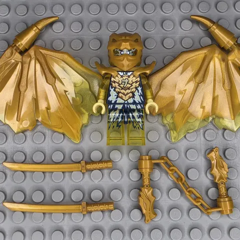 Lego Ninjago Minifigure NJO0755 Jay Golden Dragon