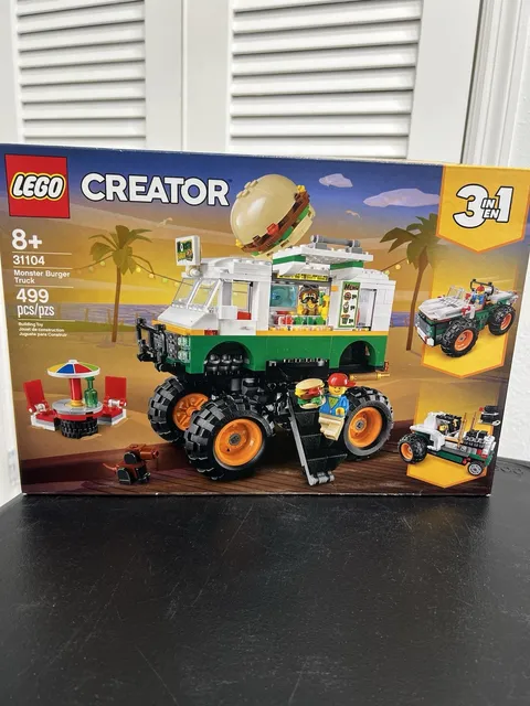 LEGO Creator: Monster Burger Truck (31104) Brand New Factory Sealed Retired Set