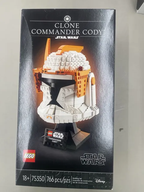 LEGO Star Wars Clone Commander Cody Helmet 75350 NISB Ships Free Box Not Perfect