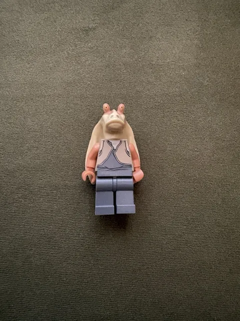Lego Jar Jar Binks Minifigure Star Wars Episode 1 75080 9499 7929 sw0301