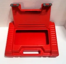 Vintage 1985 LEGO Red Storage Case Carrying Box Hard Plastic USA