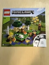 Minecraft Lego 21165 The Bee Farm 2021 Booklet Manual ONLY