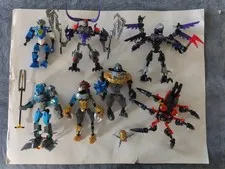 LEGO Bionicle Lot Of 7 Incomplete Sets 70200 70202 70205 70786 70790 70793 2141