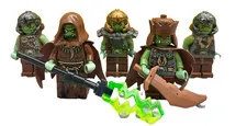 LEGO Minifigure Castle Troll King Queen Wizard Skeleton Warrior Lot Set