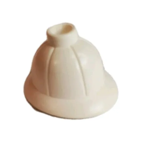 NEW Lego Minifig White PITH HELMET - Jungle Soldier Explorer Safari Sun Hat