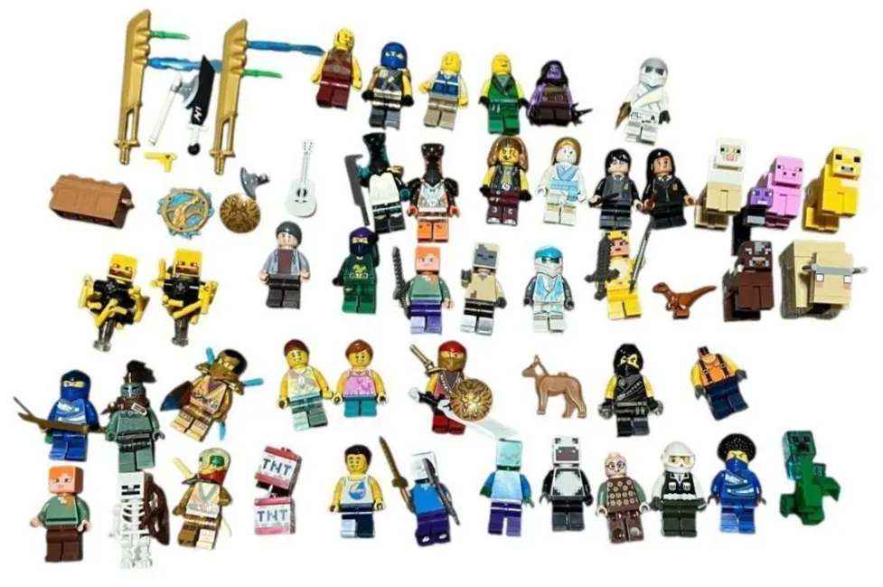 LEGO Minifigure Ninjago Lot Set Bulk Sale Parts