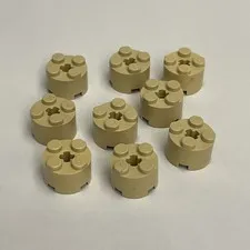 Lego 3941 Beige Replacement Parts Pieces Lot of 9