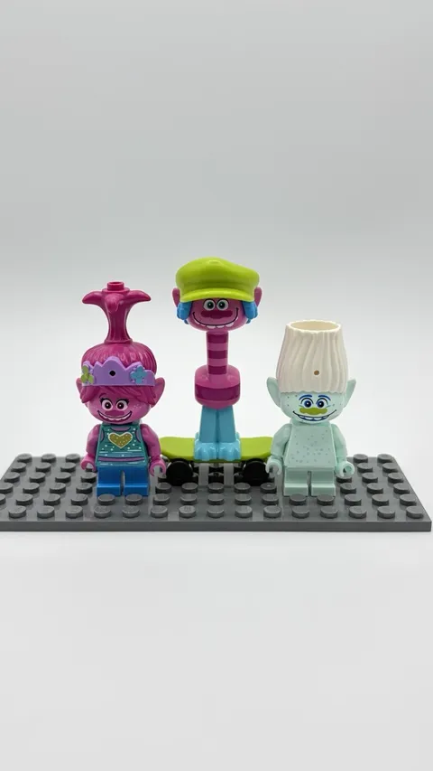 LEGO Trolls World Tour Minifigure Lot of 3
