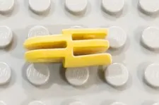 LEGO Yellow Arm Piece Straight with 2 and 3 Fingers Part 3612 Set 6145 6175 6095