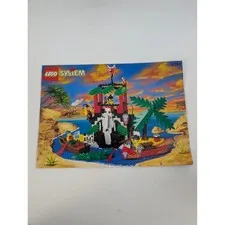 LEGO System 6264 Forbidden Island Instruction Manual 1994 Pirates Islanders