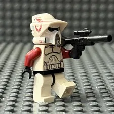 LEGO Star Wars Minifigure Clone ARF Trooper sw0378 (Set 9488) w/ Weapon VG-GD