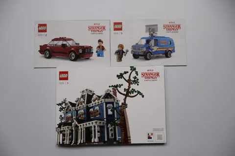 LEGO® Icons 11370 Stranger Things: The Creel House Instruction Manuals Only!