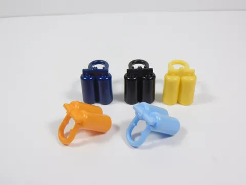 LEGO 5 Scuba Space Air Tanks Orange Yellow Black Blue Orange Minifig S3