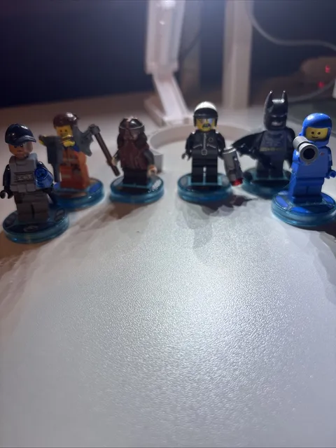 Lego Dimensions Lot - Emmet, Robo Cop, Batman, etc.