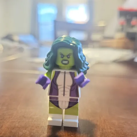 She-Hulk sh0373 Marvel Lego Minifigure Retired Avengers Super Heroes