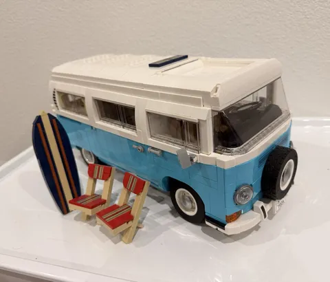 LEGO Creator 10279 Volkswagen T2 Camper Van Complete Pre-Owned Set