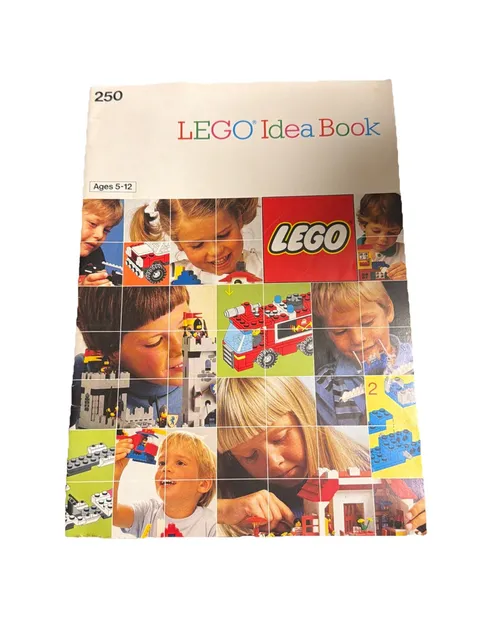 ⭐Lego 250 Idea Book 1987 Magazine Catalog⭐