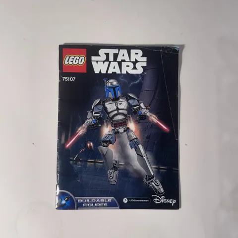 Star Wars Lego - 75107 Jango Fett - INSTRUCTIONS ONLY