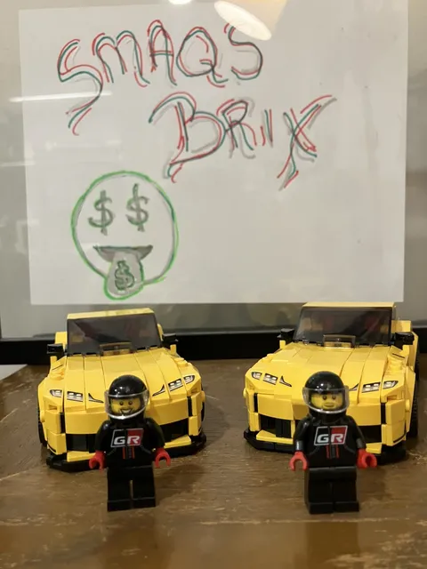 Lego Speed Champions - Toyota GR Supra - 76901 - Lot of 2 - Used & Complete