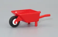 LEGO Red Wheelbarrow for minifigures yard work