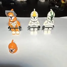 LEGO Star Wars Clone Trooper Minifigures Lot of 3