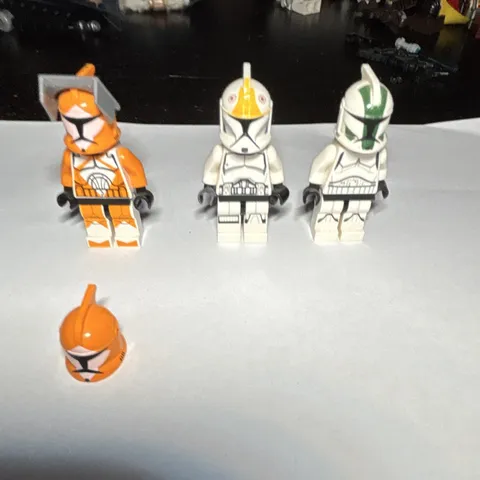 LEGO Star Wars Clone Trooper Minifigures Lot of 3