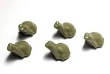 Lego - Animals - Lot of 5 - Frogs, Olive Green