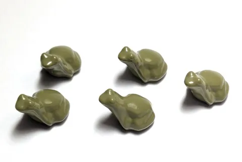 Lego - Animals - Lot of 5 - Frogs, Olive Green