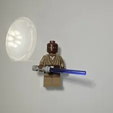 LEGO Star Wars Minifigure sw0220 Mace Windu 8019 w/Lightsaber